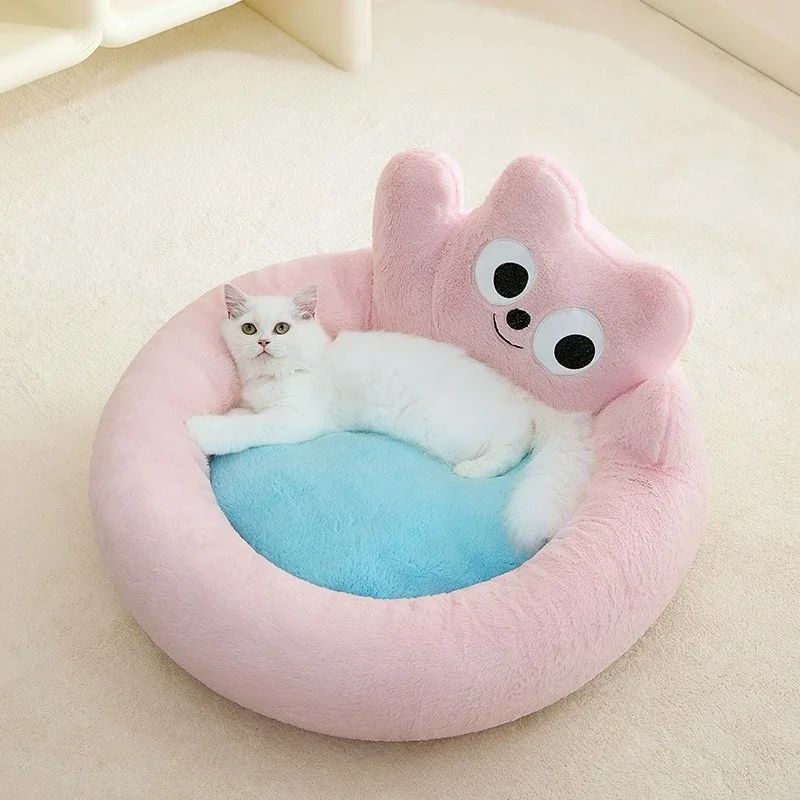 Herbst und Winter Neues Produkt Katzennest Haustier Alle Jahreszeiten Universelles warmes Katzenkissen Bett Sofa Heimtierbedarf Welpenzubehör