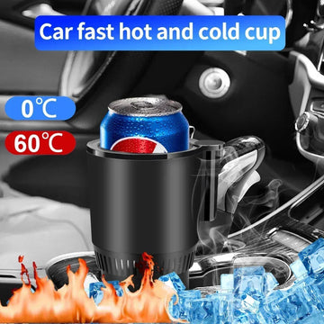 2 in 1 Auto Smart Becherhalter Wärmer Getränkekühler