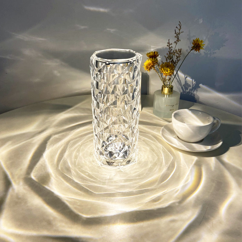 Mehrfarbige Ambient-Diamant-Kristalllampe